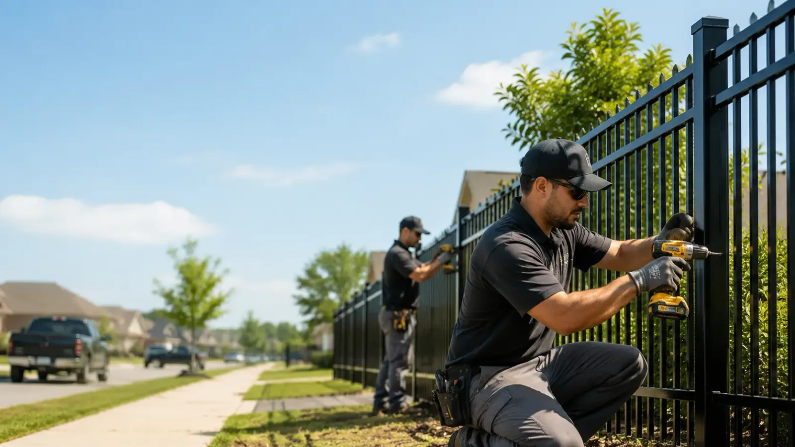 Metal Fence Installation in Gilliam, LA